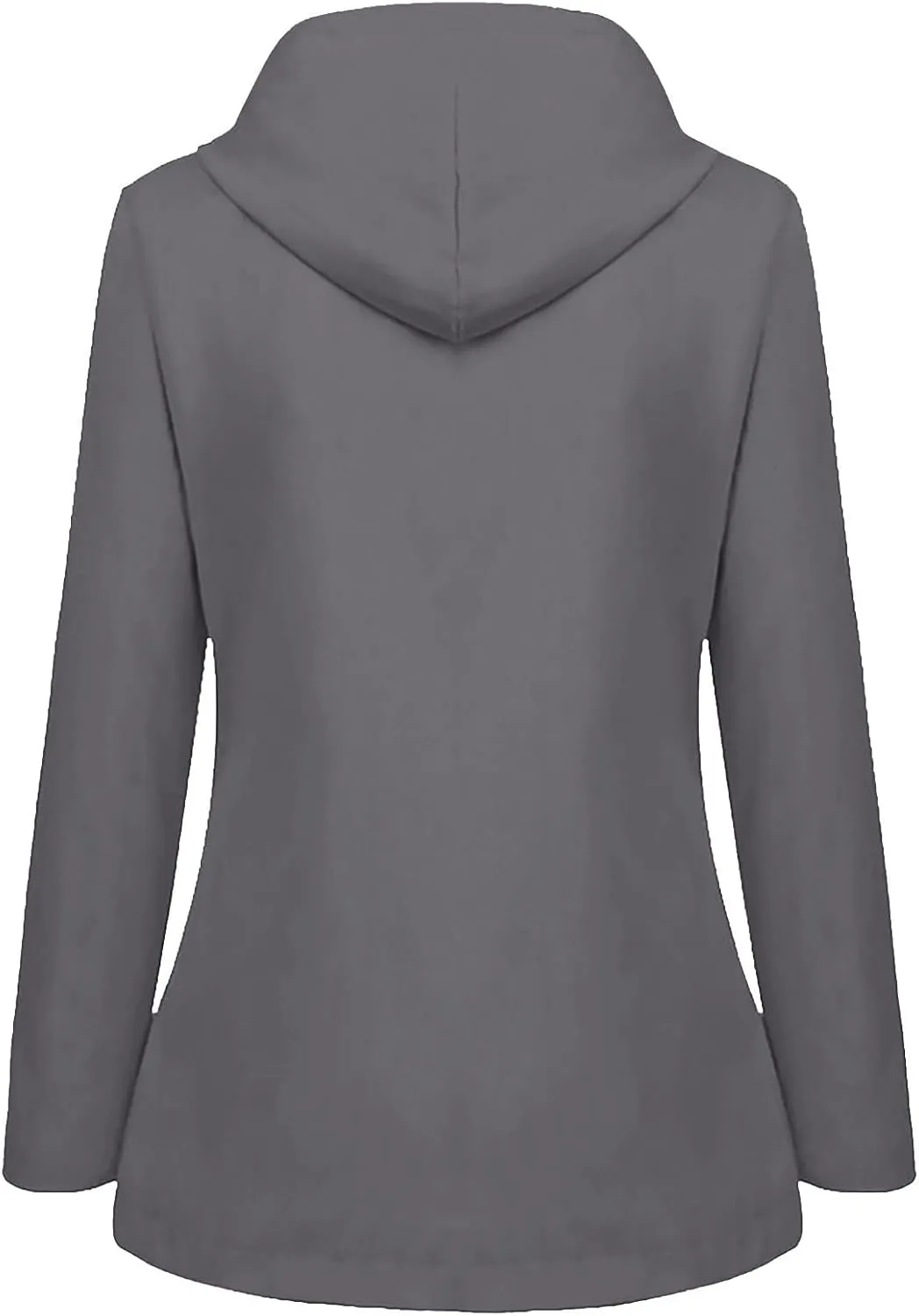 Women’s Solid Rain Jacket Outdoor Jackets Hooded Raincoat Windproof