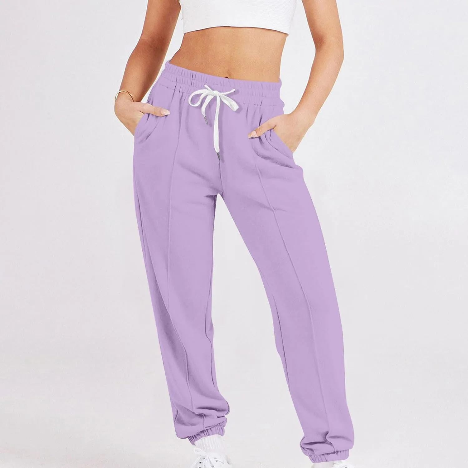 Womens Sports Pants Trousers Jogging Sweatpant Jogger Winter Warm Leggings Lightweight Cargo Pants for Outdoor Travel