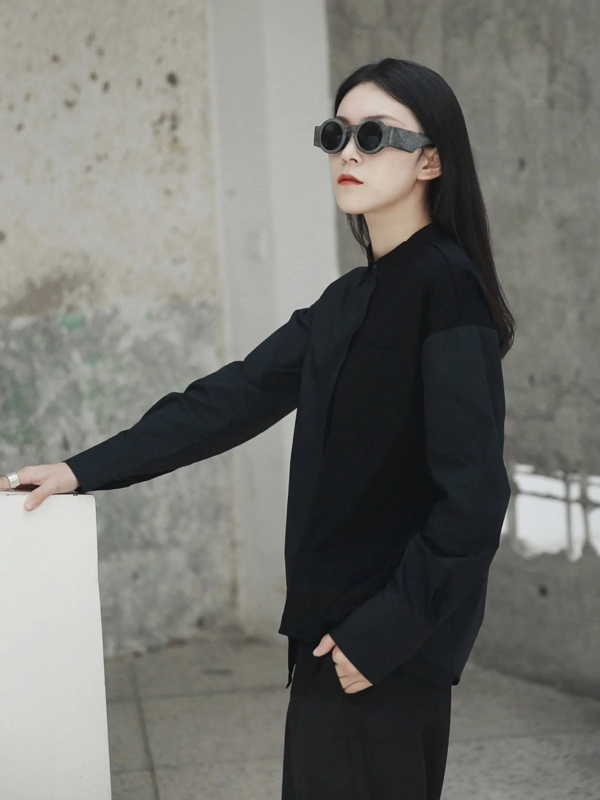 Women's Spring/Summer Casual Cotton Long-Sleeved Shirt