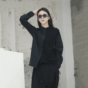Women's Spring/Summer Casual Cotton Long-Sleeved Shirt