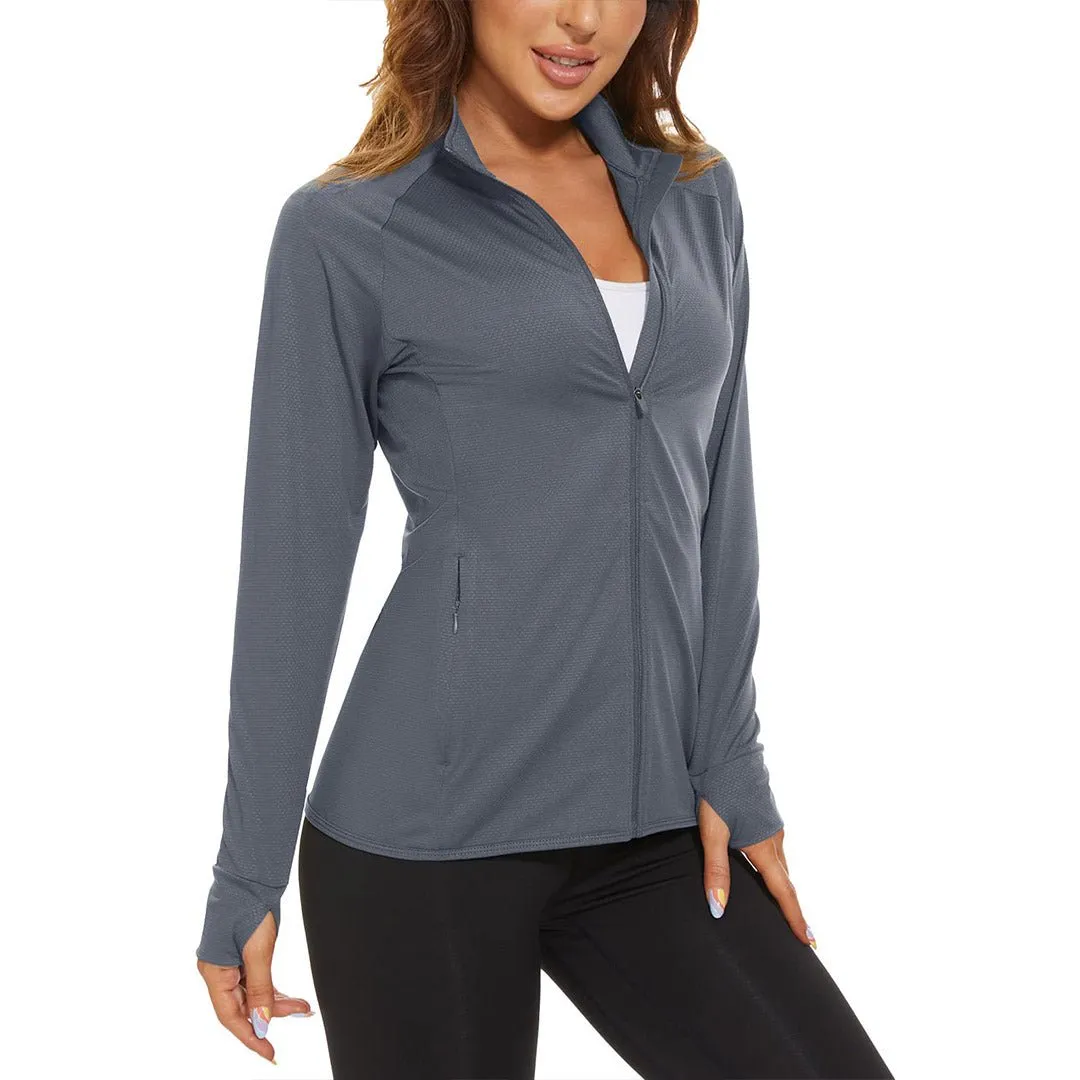 Women's UPF 50  Hiking Running Sun Protection Quick Dry T-shirts