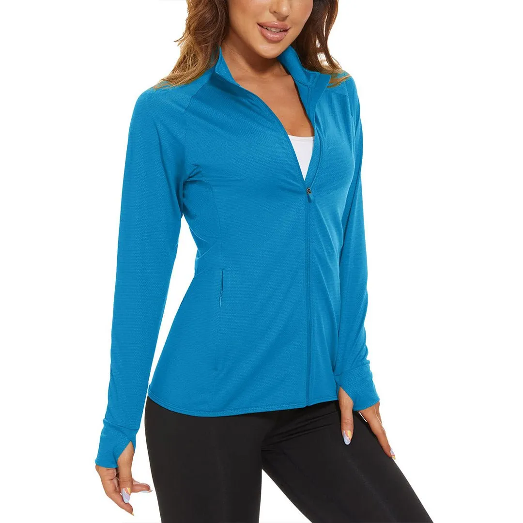 Women's UPF 50  Hiking Running Sun Protection Quick Dry T-shirts
