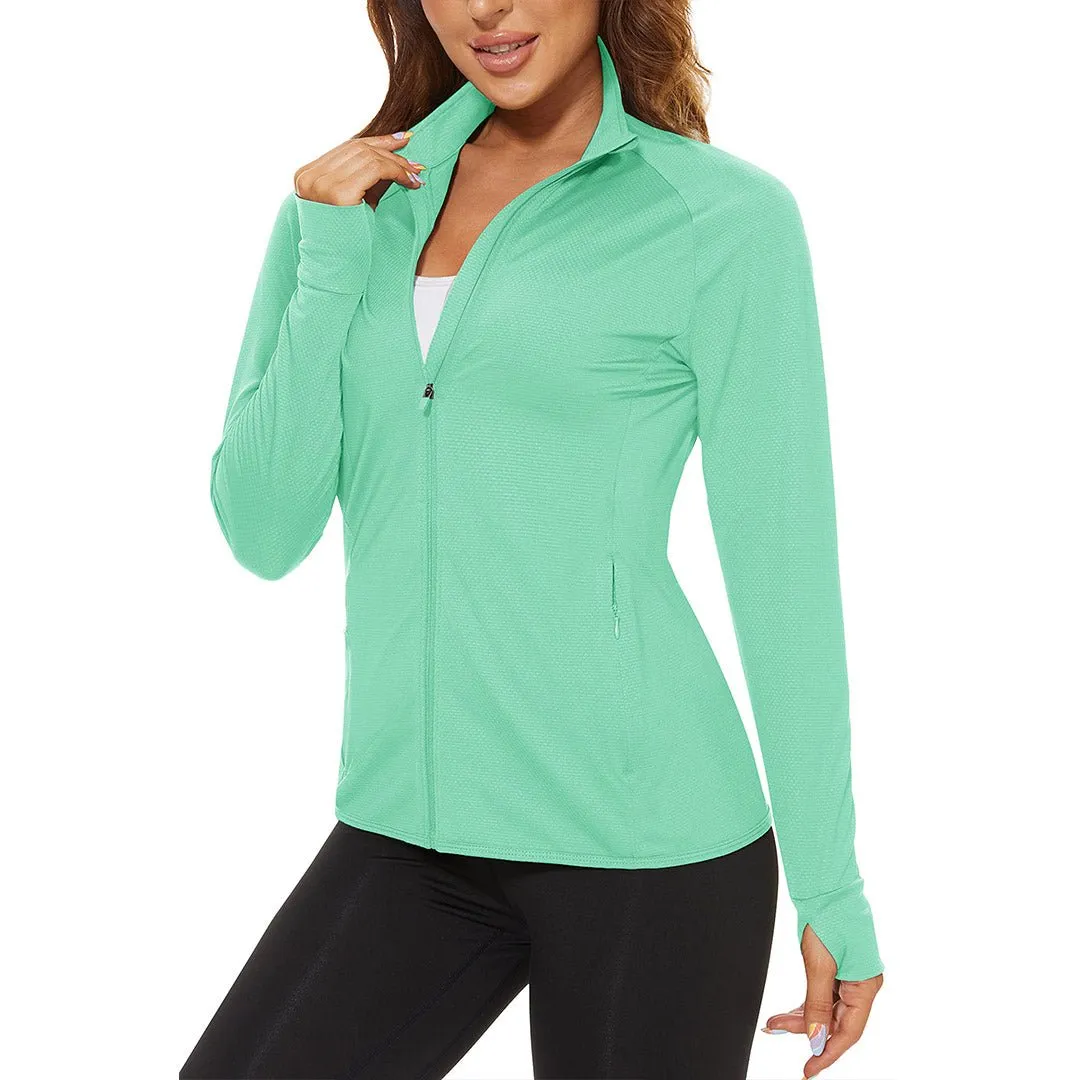 Women's UPF 50  Hiking Running Sun Protection Quick Dry T-shirts