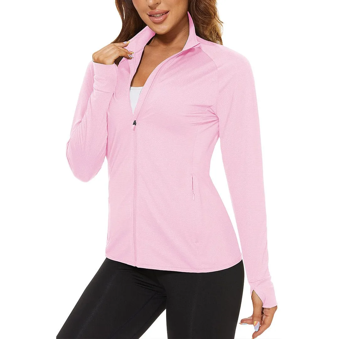Women's UPF 50  Hiking Running Sun Protection Quick Dry T-shirts