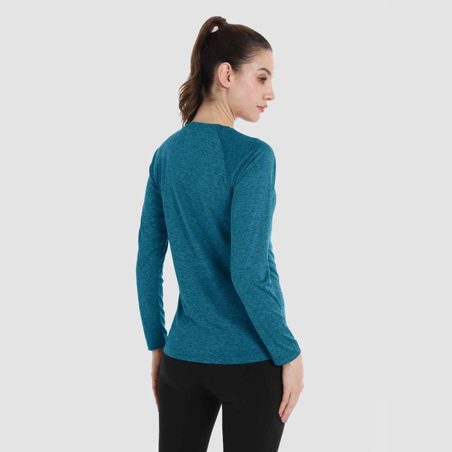 Women's UPF 50  Sun Protection Shirts Long Sleeve Shirts for Hiking Fishing Workout Rash Guard