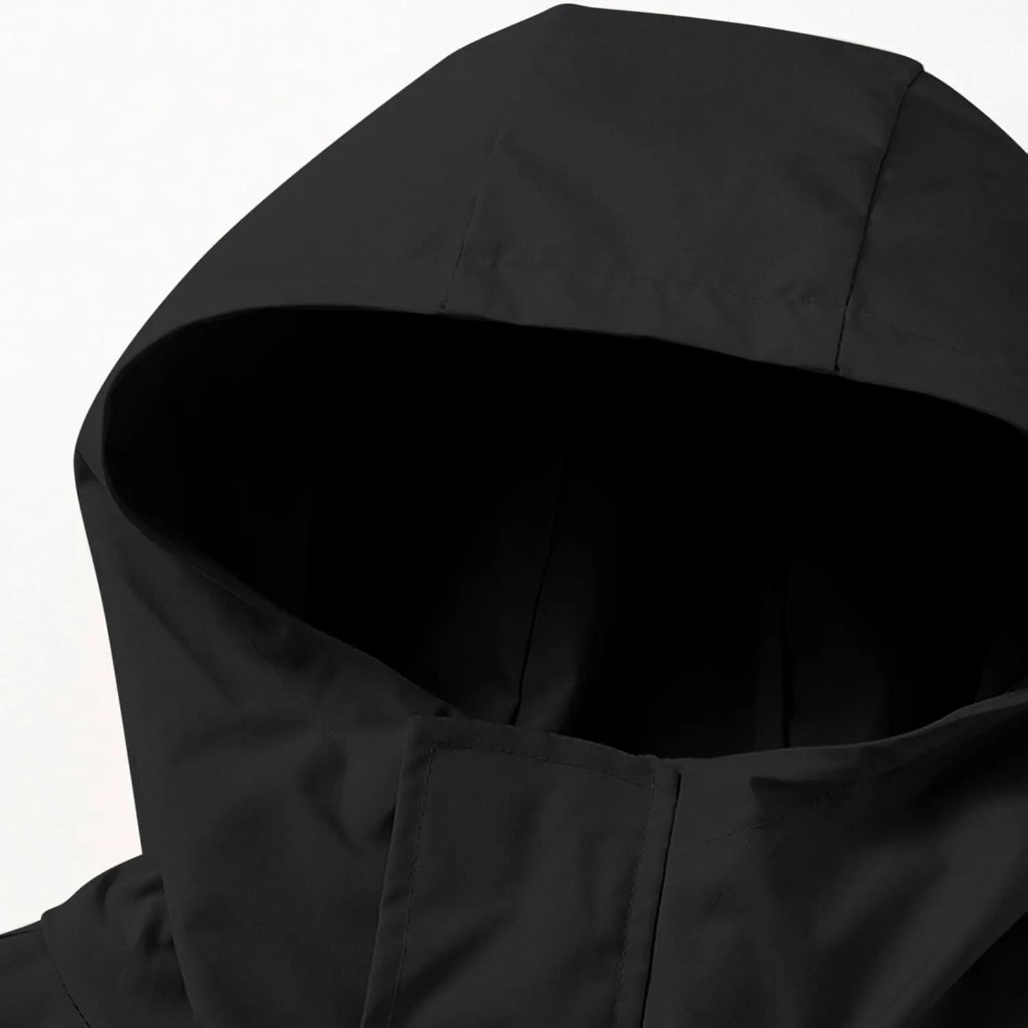 Women's Waterproof Rain Jacket Lightweight Breathable Raincoat Oversize Hooded Hiking Jacket Softshell Windbreaker
