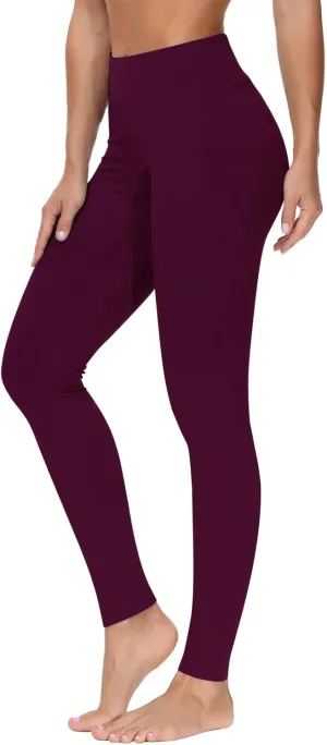 Womens Yoga Exercise Pant Soft Workout Leggings High Waisted Yoga Pants Sport Comfortable Jogger Casual Pant Leggings