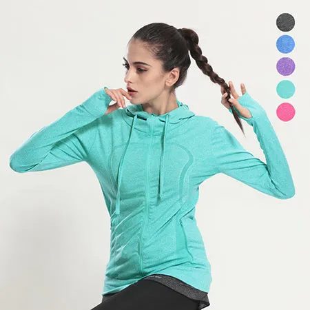 Women's Yoga Shirts Long Sleeve Yoga Tops - Sportswear Fitness