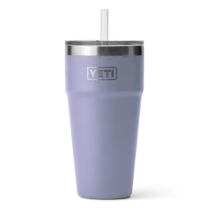 YETI Rambler 26 oz Stackable Cup With Straw Lid