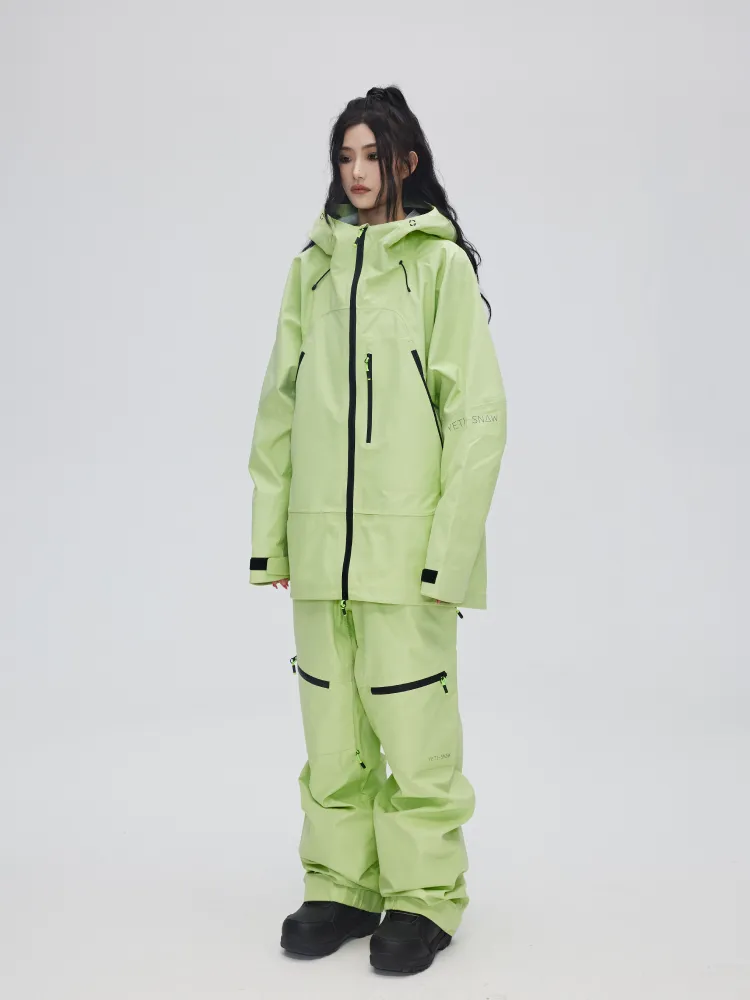 Yetisnow Apple Green Snow Jacket - Women's