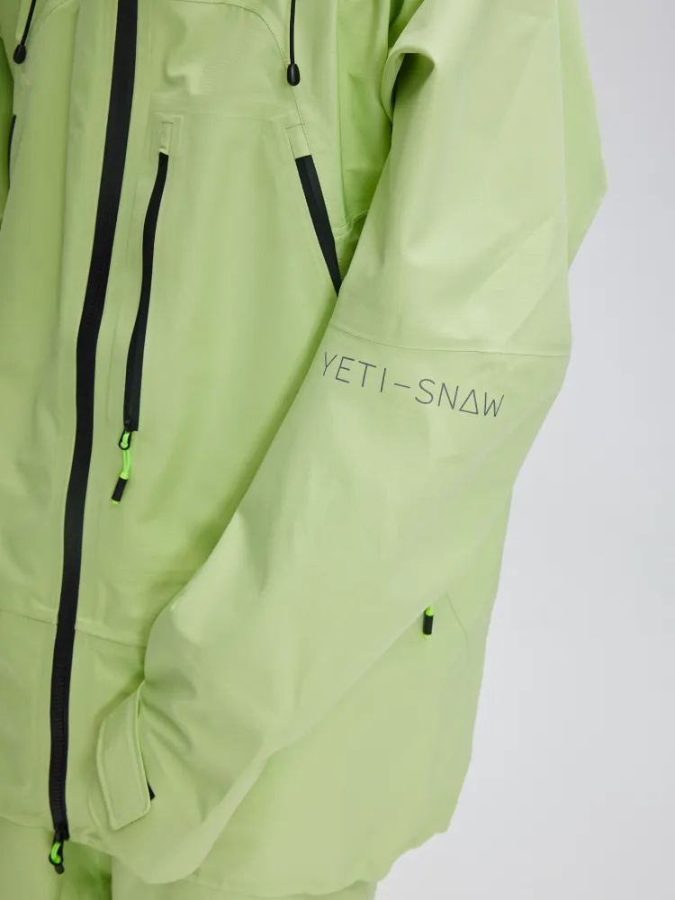 Yetisnow Apple Green Snow Jacket - Women's