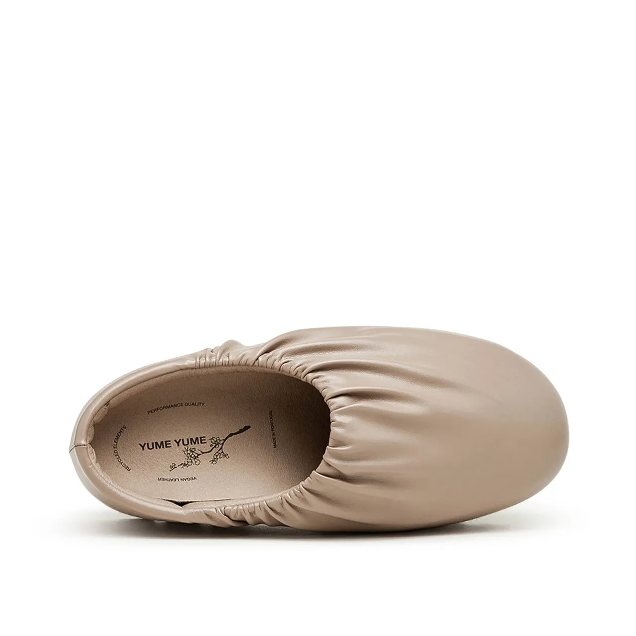 yume yume camp shoe low (dark beige)