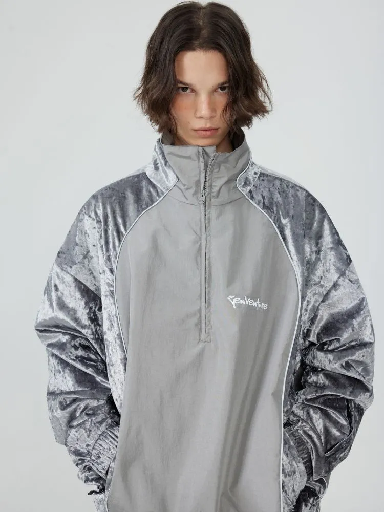 Zenventure White 3L Velvet Sparkle Snow Suit - Unisex