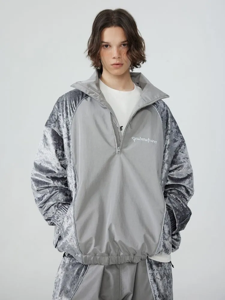 Zenventure White 3L Velvet Sparkle Snow Suit - Unisex